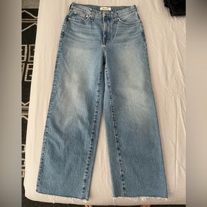 Madewell Perfect Vintage Wide Leg Crop